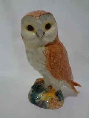 Buy Beautiful Beswick England Barn Owl Porcelain Bird Figurine 4 3/4 Inch • 25.61£