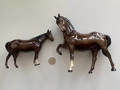 Buy Beswick England Ceramic Pottery Horses • 59.99£