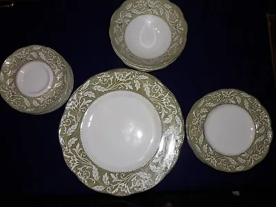 Buy Vintage J. & G. Meakin England Sterling Renaissance Dinnerware Set • 109.06£