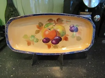 Buy Rare Pre-owned Rubian Art Pottery Ceramic Tray/Platter C1920's Fruit Design Good • 14.95£