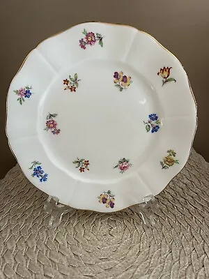 Buy Adderley Fine Bone China Floral Lunch Plate, England, 8  Plate • 8.09£
