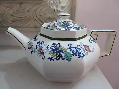 Buy *rare* Royal Doulton Burslem Nankin Teapot 5.5 Inch - Year Circa 1886 • 20£
