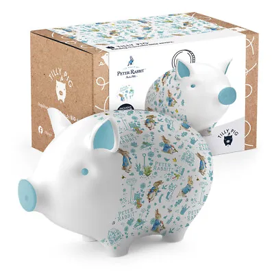 Buy Tilly Pig Ceramic Kids Piggy Bank Beatrix Potter Peter Rabbit Girl Boy Money Box • 33.99£