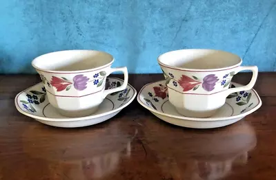 Buy Adams Old Colonial Ironstone Teacups And Saucers. • 12£