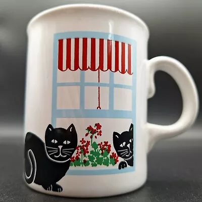 Buy Sadler Pottery - Black Cat Mug - Vintage 1980s  • 14.99£
