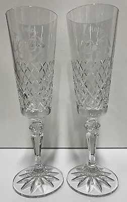 Buy Galway Crystal Engagement Champagne Flute Set • 22.50£
