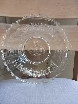 Buy King George VI Coronation Glass Plate • 25£