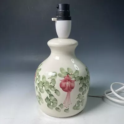 Buy Vintage Retro RYE CINQUE PORTS The Monastery Studio Pottery Fuchsia Table Lamp • 19.95£