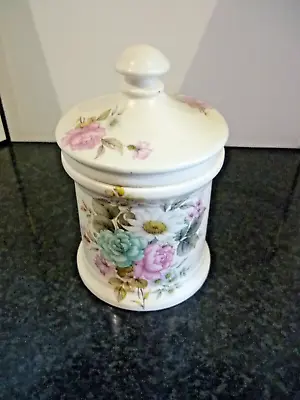 Buy Purbeck Gifts Poole Dorset Floral Lidded Jar • 7£