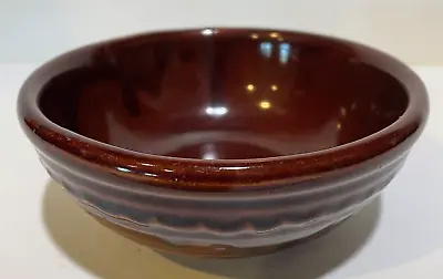 Buy Vintage Mar-Crest Stoneware Bowl 5.5     Daisy Dot Brown Pattern • 6.72£