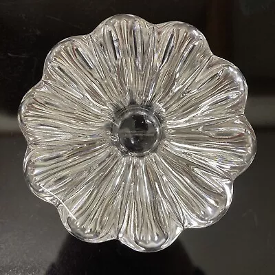 Buy Orrefors Crystal Glass Large Candle Holder • 4.99£