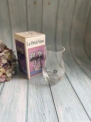 Buy Le Petit Dartington Clear Glass Vase Designed By Frank Thrower And Handmade In 2 • 14£