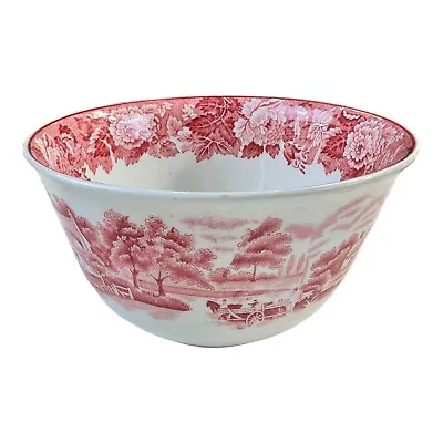 Buy Enoch Woods English Scenery /salad/ Soup Pink/ Red 6 Inch • 27.85£