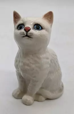 Buy Vintage Beswick White Cat Ornament • 9.99£