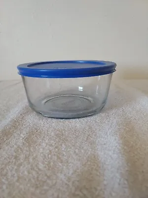 Buy Pyrex Glassware 4 Cup Capacity Bowl With Dark Blue Lid New Without Tags • 12.45£