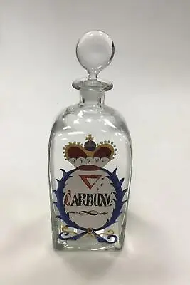 Buy Holmegaard Apotekerflasken, Jar With Text CARBUNC From 1991 • 92£