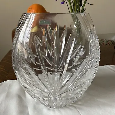 Buy Galway Vase Irish Cut Crystal Ireland • 15£