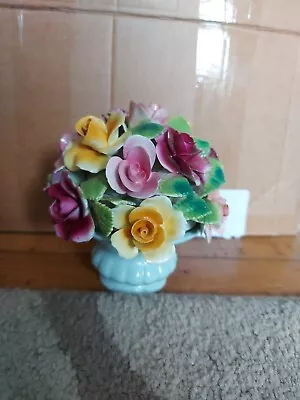 Buy Vintage Fine Bone China Floral Bouquet Crown Staffordshire England • 14.99£
