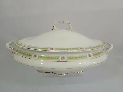 Buy John Maddock & Sons Royal Vitreous Porcelain Covered Dish Lid Handles England • 51.97£