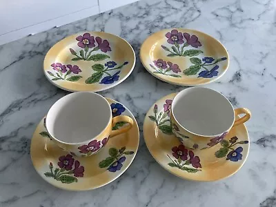 Buy 2 X Poole Pottery Trios  Bryony Langworth Tea Cups, Saucers, Side Plates • 12.50£