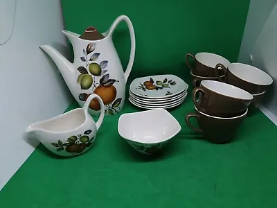 Buy Midwinter Vintage Tea Coffee Set Cups & Saucers Oranges & Lemons Stylecraft • 24£