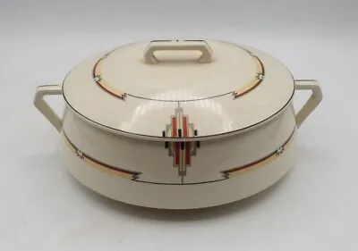 Buy Hand Painted Art Deco Tureen By Nelson Ware  Metro Design 26 X 21 X 1 Cms • 21.95£