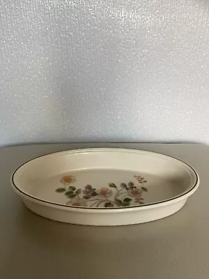 Buy Marks And Spencer Autumn Leaves Oval Serving Dish Large • 6£