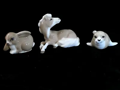 Buy Szeiler Pottery Seal, Foal And Rabbit • 25£