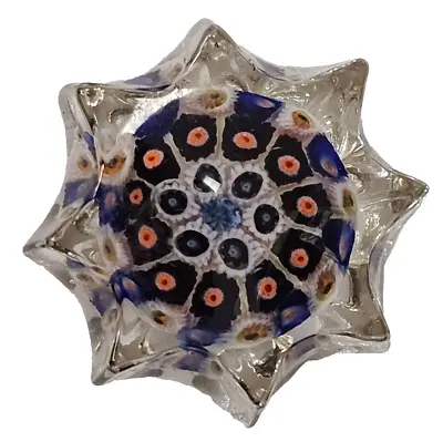 Buy Vintage 60s-70s Strathearn Small Star Millefiori Scottish Art Glass Paperweight • 17.99£