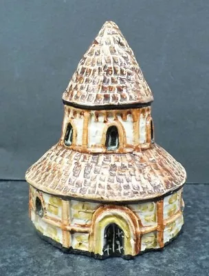 Buy Tey Pottery - Britain In Miniature Series “the Round Church At Cambridge” • 12£