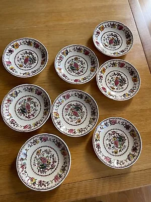 Buy Vintage Masons Plate Patent Ironstone Regency England Tea Saucer Total Of 8 • 8.99£