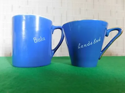 Buy New Devon Blue Pottery - Newton Abbot -mug 10cm - Bala Plus A Lands End Cup • 3.99£