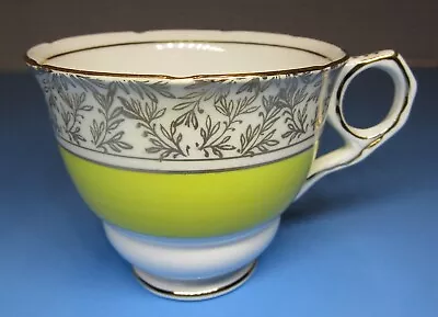 Buy Vintage *Royal Stafford* Bone China Yellow Tea Cup W/ Gold Trim Made In England • 9.40£
