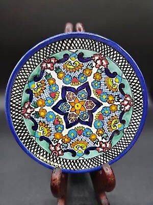 Buy VTG. Talavera Hand Made Hanging Plate Mexico • 18.97£