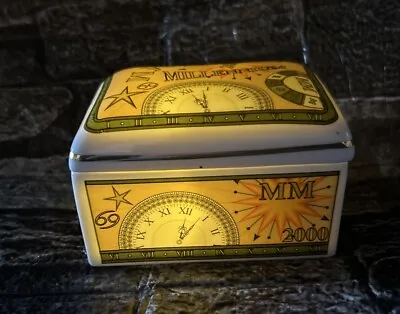 Buy Commemorative Millenium Collection Oblong Trinket Box. Sutherland Bone China • 6.99£