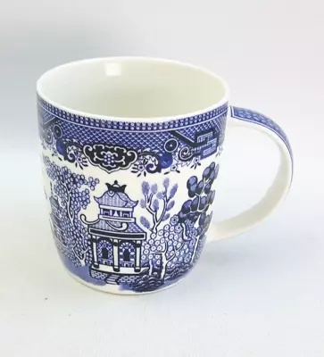 Buy Churchill Willow Pattern Tea / Coffee Mug - 375ml Blue & White Fine China • 8£