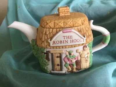 Buy Christopher Wren The Robin Hood Teapot Fine China Staffordshire Tableware. • 10£