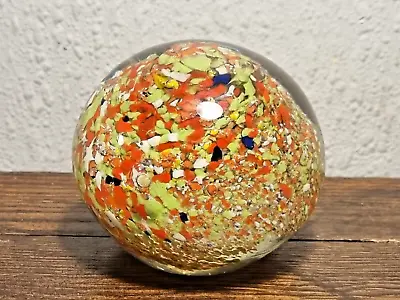 Buy Vintage Art Glass Paperweight • 17.25£