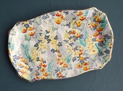 Buy Vintage Royal Winton Grimwades Chintz Pin Tray Plate Hand Painted Flowers 1930s • 34£