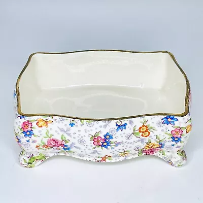 Buy VINTAGE ROYAL WINTON CHINA CANDY BOX 1951 Very Good Condition No Lid • 5.20£