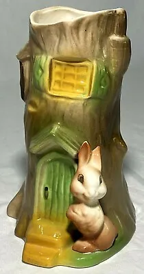 Buy Withernsea Eastgate England Fauna 1960’s Rabbit Tree House Vase • 34.96£