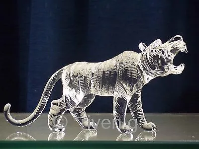 Buy TIGER Figurine@CRYSTAL Glass BEAST@UNIQUE Collectable Gift@Wild Jungle Animal • 19.99£