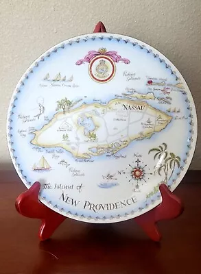 Buy Vintage The Island Of New Providence Plate (Tuscan Bone China) • 19.16£