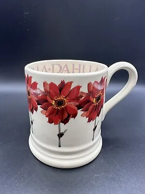 Buy Emma Bridgewater Half Pint Mug Flowers Dahlia Discontinued • 33.12£