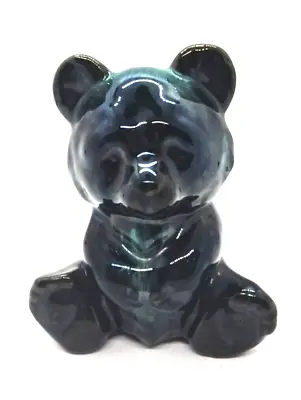 Buy Blue Mountain Pottery Canada Green Drip Glaze Teddy Bear Figurine 4.5  • 9.99£