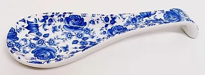 Buy Delft Blue Medium Spoon Rest Porcelain 22cm 8.6  Flowers Floral Ceramic Decor UK • 10.90£