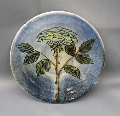 Buy Chelsea Pottery Studio Art Pottery Pin Dish With Stylised Art Nouveau Look Rose • 15£