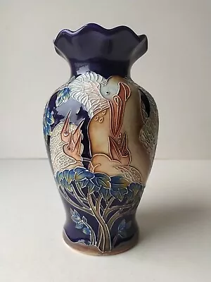 Buy Old Tupton Ware Ceramic Vase With Birds.  • 25£