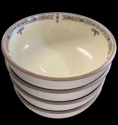 Buy Set Of 4 Noritake Stoneware 8482 CHAPARRAL Cereal Bowls EXCELLENT CONDITION!!! • 75.86£