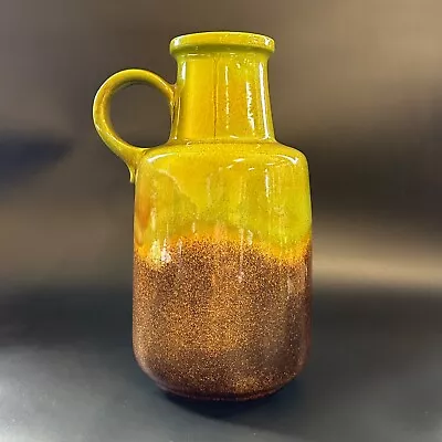 Buy Large Vintage West German Fat Lava Pottery Vase • 70£